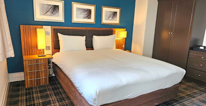 The Britannia Hampstead Hotel Double Bed 