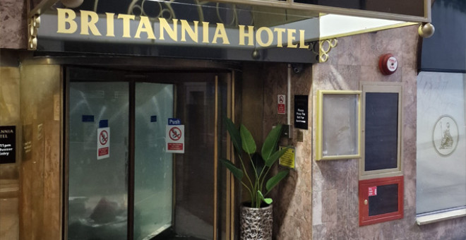 Britannia Hotel Birmingham Entrance