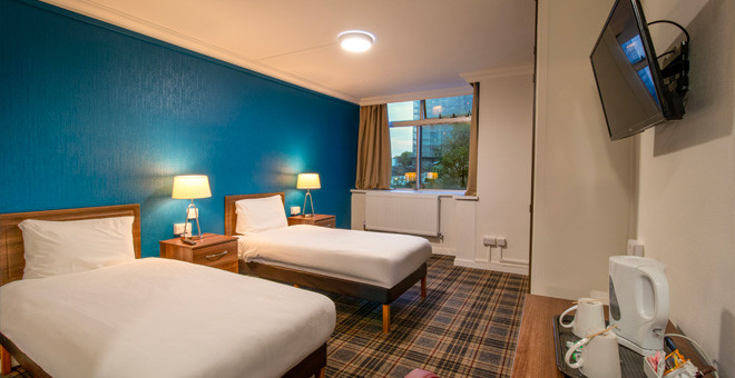 The Britannia Hampstead Hotel Twin Room 